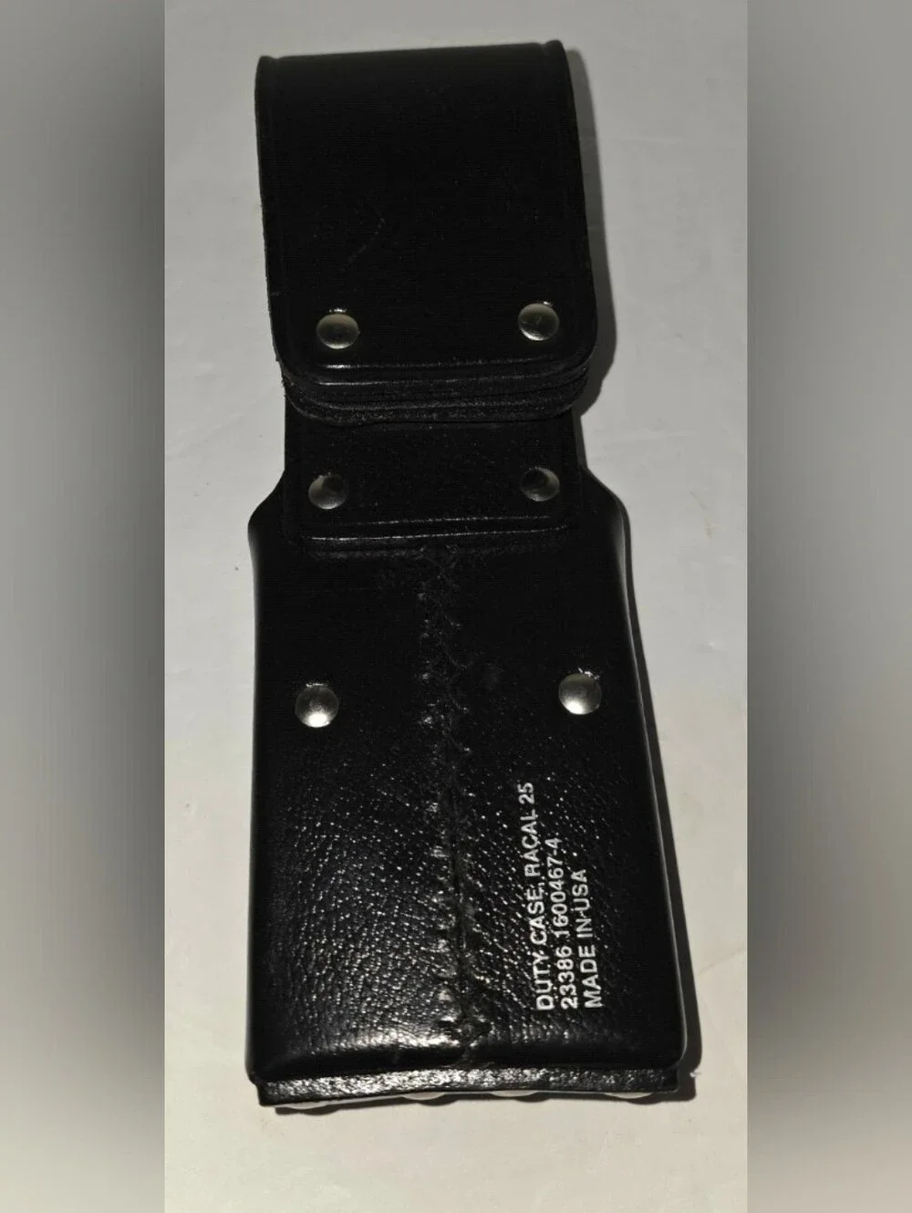 Racal 25 Handheld Radio Leather Duty Case New! Made In The USA Nice